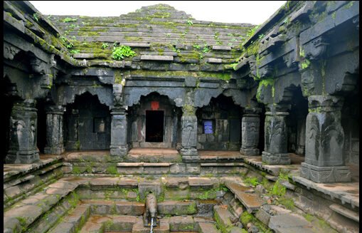 Krishnabai Temple Mahabaleshwar ancient stone temple near Krishna River origin viewpoint